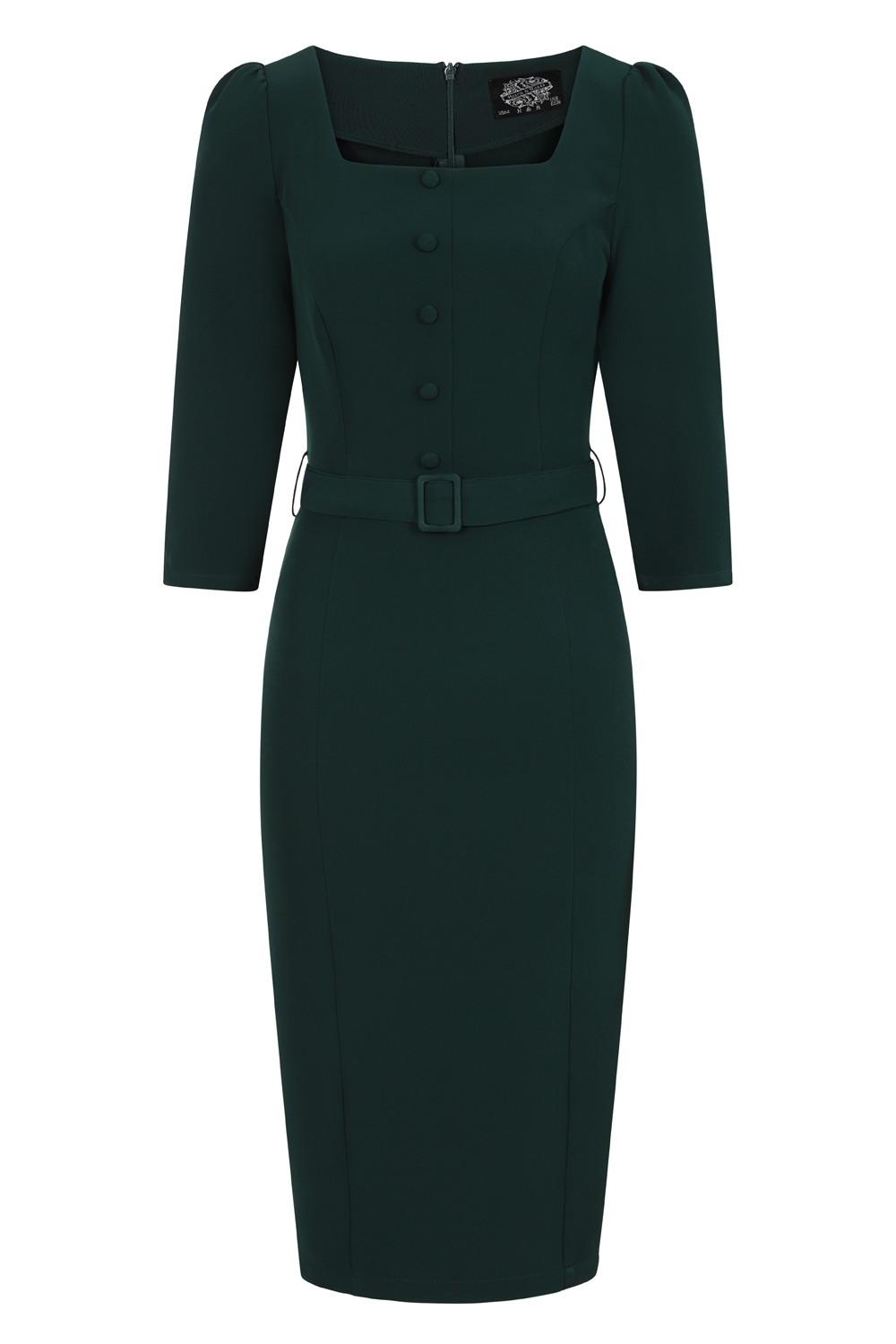 Verde 50s Wiggle Dress